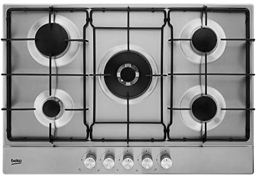Beko HIAW75224SX 75cm Gas Hob - Stainless Steel