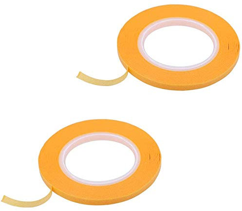 POFET 2 cintas de enmascarar modelo de pintura DIY pulverización de pintura de 4 mm