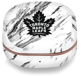 Head Case Designs Offizielle NHL Marmor Toronto Maple Leafs Vinyl Haut Aufkleber Abziehbild Abdeckung kompatibel mit Buds Live/Buds Pro / Buds2