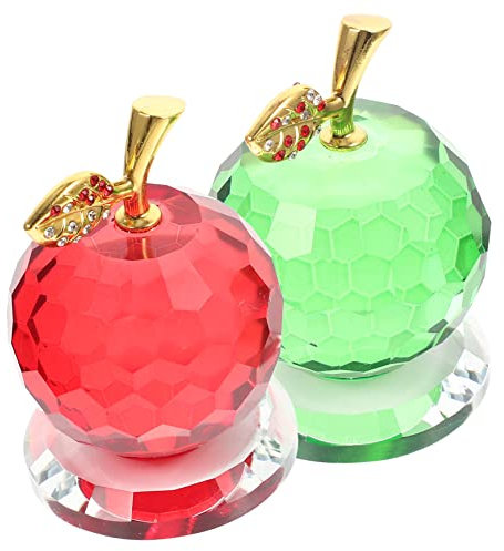 PRETYZOOM Elegante Kristalldekorationen Von Christmas Decor Desktop Ornament Auto Innendekoration