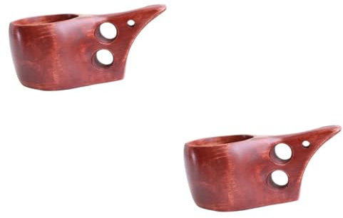 Amosfun Lot De 2 Sucriers Élégants En Bois Pour Cuisine Et Café