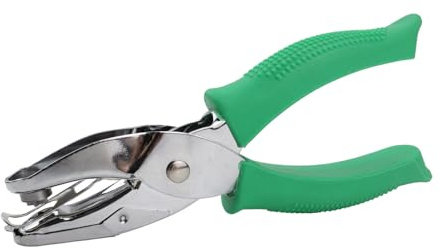 Aacehlh 1/4 Inch Star Shaped Hole Puncher, Handheld Single Hole Paper Punch, One Hole Paper Punch for DIY Craft Paper Scrapbook Puncher Hand Tool