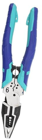 Durabilidad pelacables de aleación de acero multifuncional, alicates de crimpado para mantenimiento e instalación eléctrica, alicates de alambre