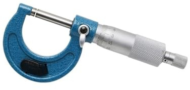 Alta precisión Micrómetro exterior de alta precisión de 0-300 mm, calibre con cabezal de aleación dura de 0,01 mm, herramientas de medición.(0-25mm)