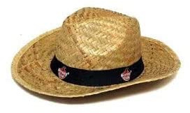 Havana Club Hut Strohhut Strandhut Partyhut Panamahut Sonnenhut in braun/schwarz - 5er Set