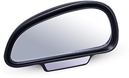 Espejo Angulo Muerto Coche,HD Ajustables Blind Spot Espejo Retrovisor Coche Canvex Espejo Retrovisor Auxiliar para Todo Tipo de Vehículos,Lzquierda