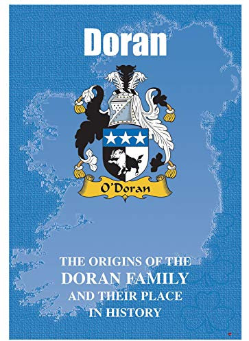 I LUV LTD Doran Irlandais Nom de Famille Livret D'histoire Couvrant L'origine de ce Nom Célèbre