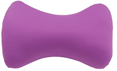 OURVER Mini Rouleau Oreiller Maison siège Repose-tête Soutien du Cou Voyage microbille Coussin Oreiller Noyau carré Oreiller intérieur Maison Coussin Oreiller Cervical de Voyage (Color : Purple)