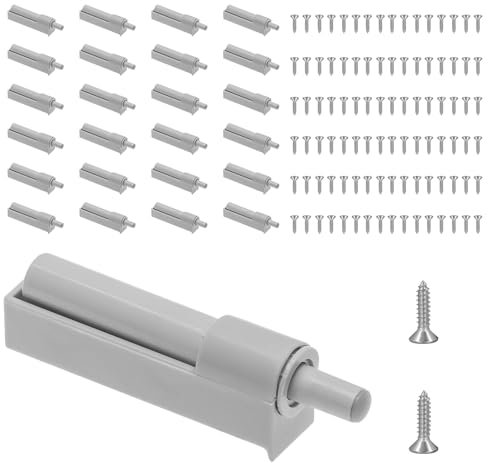Softclose - Ammortizzatori per porte, 20 pezzi, con chiusura morbida, per cassetti, armadi, armadi, porte