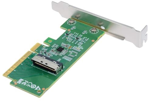 cablecc PCIE5.0 pci-express 8x vers MCIO 8i Mini Cool Edge IO SFF-TA-1016 VROC carte mère SSD adaptateur de carte graphique