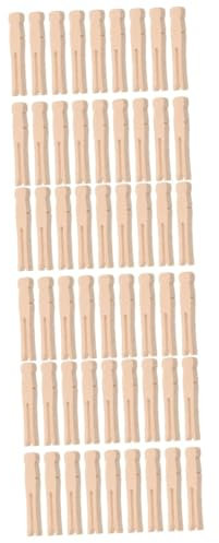 Cabilock 3 Set Di Mollette Per Bucato in Legno Clip Artigianali Resistenti Per Asciugare Il Bucato Portasciugamani Da Spiaggia Clip Antivento Per Trapunte 100 Pezzi*3