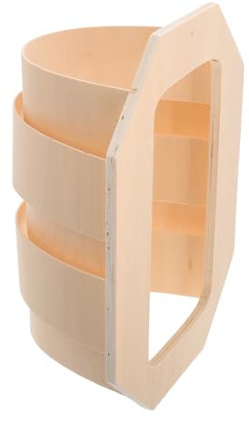 Cabilock Pantalla Pequeña Para Lámpara De Sauna De Madera Ligera y Translúcida, Cubierta Protectora Práctica Para Habitación De Vapor, Accesorio Decorativo Para Sauna