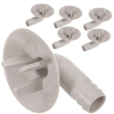 JECOMPRIS 6pcs Ac Drain Hose Connectors Replacement Elbow Fittings for Window Units Leakproof Air Conditioner Parts