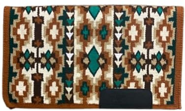 EQUIEMPRESS Sattelunterlage Western Ranch/Westernsatteldecke aus Neuseelandwolle, Top Wool Pad Sensor Flex (Anpassung möglich) A-874 (34 x 42)
