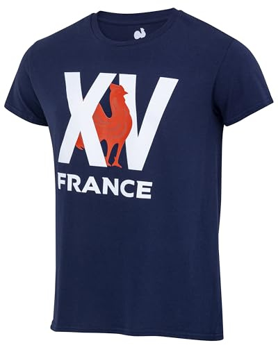 XV de France T-Shirt de Rugby - Collection Officielle FFR - Equipe de France de Rugby