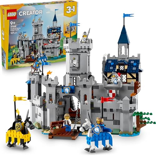 LEGO Ritterburg 31168 im Mittelalter Set - Burg für Deine LEGO Ritter, inkl. bedruckter Fliese, Neuheiten August 2025