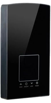 Chauffe-eau électrique Chauffe-eau Électrique Numérique LCD 8500W, Commande Vocale, Température Constante, Chauffe-eau Instantané Sans Réservoir(Zwart)
