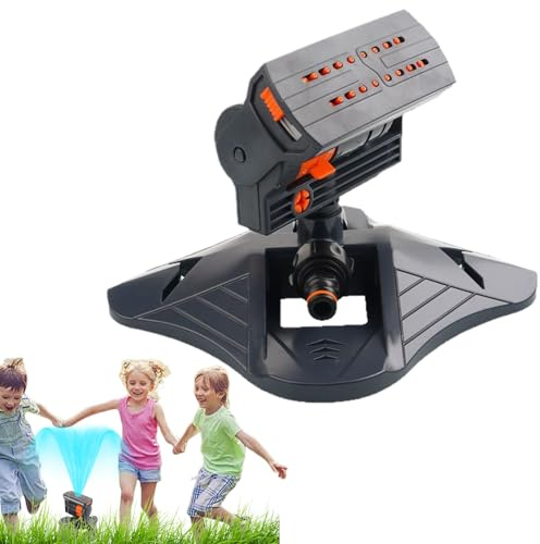 Arroseur de jardin | Arroseur de carré avec 16 trous, réglable rotatif à 360 degrés pour serre, parterre de fleurs, ferme, pelouse, parc, jardin, terrasse, légumes