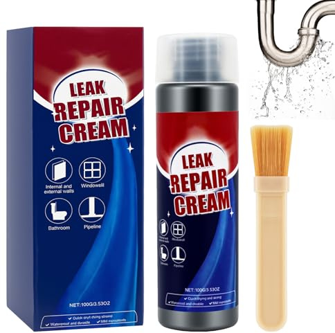 HASAIKA® Hidrófugo Líquido, Spray Sellador Impermeable con Cepillo, Apto para una gran variedad de superficies, como tejados, baldosas, canalones y tuberías
