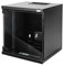DIGITUS Armario de Red de 10 Pulgadas - 6U - Montaje en Pared - HxAxP 330x312x300mm - Capacidad de Carga 30kg - Profundidad útil 240mm - Serie Soho - Negro