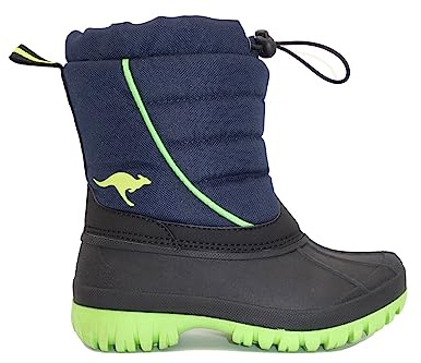 KangaROOS Homme K-Ben Botte de Neige, DK Navy Lime, 39 EU