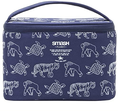 Smash RPET Cube Insulated Lunch Bag/Box, Navy, Cube Bag