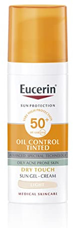 Eucerin Sun Face Oil Control Tinted Spf50 Light 50ml