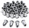 HSEAMALL 100PCS M6 Rivet Nuts Stainless Steel Rivnut Threaded Insert Nut Riveter Set Blind Rivet Nut Assortment For Metal, Wood,Aluminium