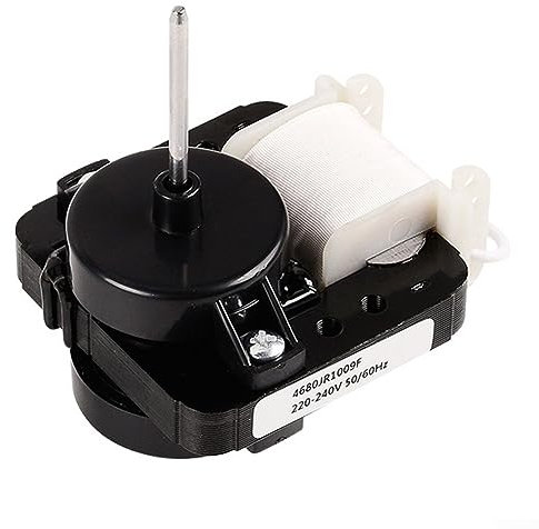 DAZZLEEX Repuesto de Motor de ventilador de evaporador de frigorífico y congelador, 220V-240V/ 50-60HZ, evaporador de congelador, reemplaza la pieza fácil de instalar
