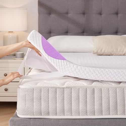 LANOX Gel Memory Foam Matratzen Topper H3 – 7,5 cm Gel Topper 120x200 cm, Orthopädisch & komfortabel, Druckentlastend mit Abnehmbarem und Waschbarem Bezug für Boxspringbett & Schlafsofa