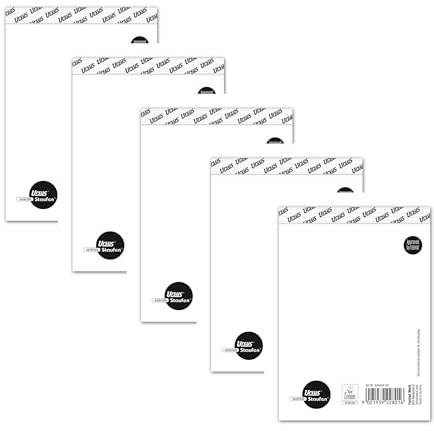 Staufen Style Bloc de notas - 5 blocs de 50 hojas cada uno, DIN A6, 70 g/m² en blanco, sin portada