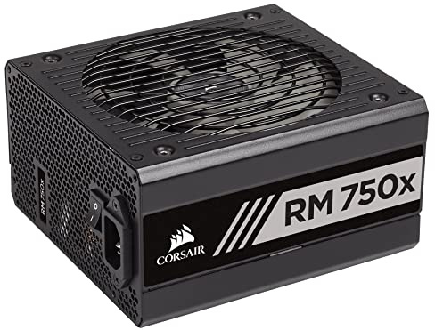 Corsair RM750x 80 PLUS Gold, bloc d'alimentation ATX entièrement modulaire 750 W - noir