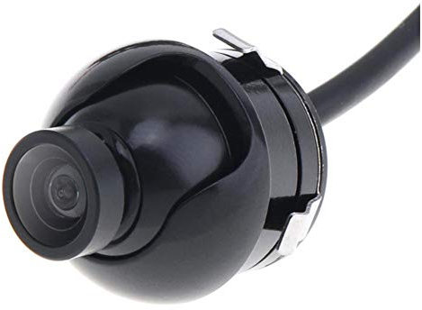 Universale Mini CCD telecamera di Copia di sicurezza di Vista posteriore di 360 gradi per auto con immagine di specchio Linee di guida di parcheggio