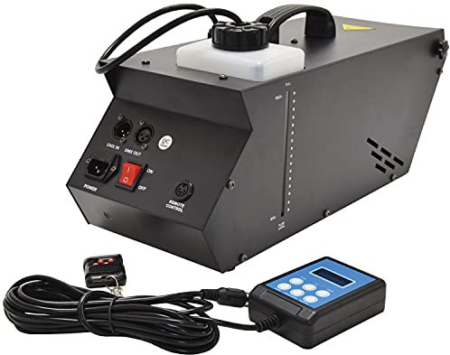 QTX | HZ-800 Haze Machine 800W | High-Output Professional Haze Generator with Remote & DMX Control Venues, Events & Stage Productions