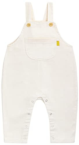 Camilife Salopette in Denim Cotone per Neonati e Bambini Pantaloni Jeans con Bretelle Tinta Unita Blu Scuro Taglia 80/86/92/98/104