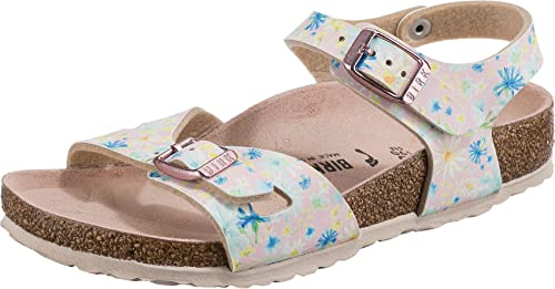 BIRKENSTOCK Rio, sandali da donna, Rosa rosa., 37 EU Stretta