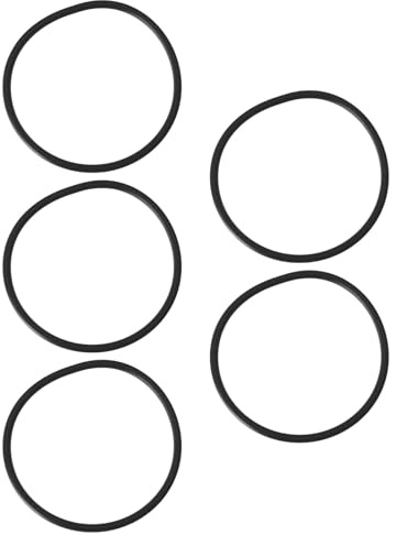 OTOTEC Lot de 5pcs Joints d'étanchéité en Caoutchouc pour Bac à Douche pour Tuyau d'immersion Compatible avec Tempoplex 6961.99 585 982 64x58x3mm Noir