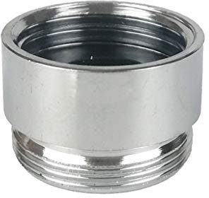 IkErna Adattatore per Aeratore per Rubinetto in Ottone Cromato, Maschio Femmina M22 M24 G1/2 3/4 Raccordi per Tubi Accessori per Depuratori D'Acqua/Fdn15*M22