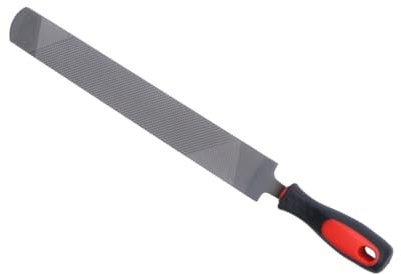 UKCOCO para Herraduras T12 Herramientas para Reparar Cascos de Caballo Mango Antideslizante Durable y Resistente Escofina para Herrar Caballos