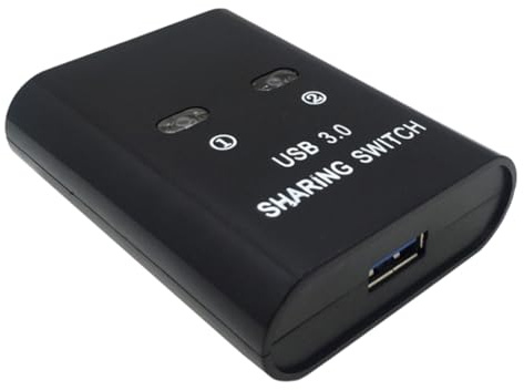 Périphérique de partage d'impression manuel USB Deux ordinateurs partagent 1 USB 2 en 1 sortie