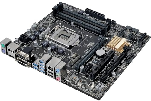 Scheda madre Fit For Asus Q170M-C Intel Q170 LGA 1151 DDR4 64GB Micro ATX Supporto CPU I5-7400 I5-6400 I3-6300 I7-6700 I7-7700