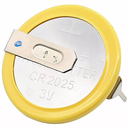 Simpletek Batterie für Bios zum Löten | CMOS CR2025, 3V, 150 mAh