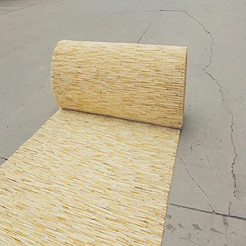 KDDFN Natürliche Schilfzäune,Heimtextilien,Umweltfreundlicher Schilfzaun,Reed-Gartenzaunteiler,Handgewebt,Terrassen-Sichtschutz,für Hof,Garten,Balkon,Angepasst (160x600cm/5.2x20ft)