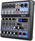 8 Kanal Mischpult Dj Mixer Stereo mit 99 DSP Effektoptionen