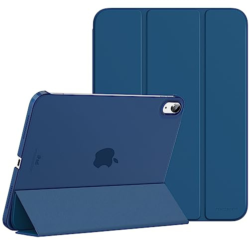 MoKo Hülle für iPad (A16) 11. Generation, iPad 10. Gen, Dunkles Meerblau