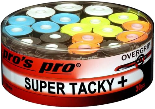 Generisch 30 Overgrip Super Tacky Tape Plus Tennis Griffbänder bunt