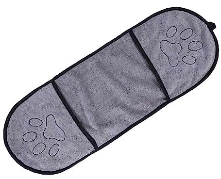 Parliky Duschtuch Für Hunde Und Haustiere Schnelltrocknend Wasserabsorbierend Mikrofaser Leicht Und Strapazierfähig Geeignet Für Auto Und Zuhause