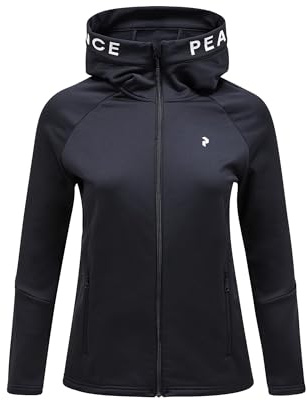 Peak Performance Damen Rider Zip Hoodie Jacke, black-black, L