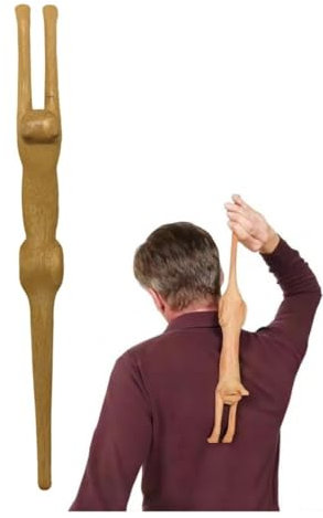Rascador de espalda de madera, rascador de espalda ergonómico, nuevo rascador creativo en forma de gato, rascador de espalda, regalo divertido
