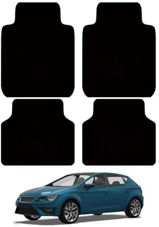 WSDUILA Auto Fußmatten Set 4-teilig für KIA Soul 2010-2016, Autofußmatten universal, Auto Teppiche Allwetter, rutschfest